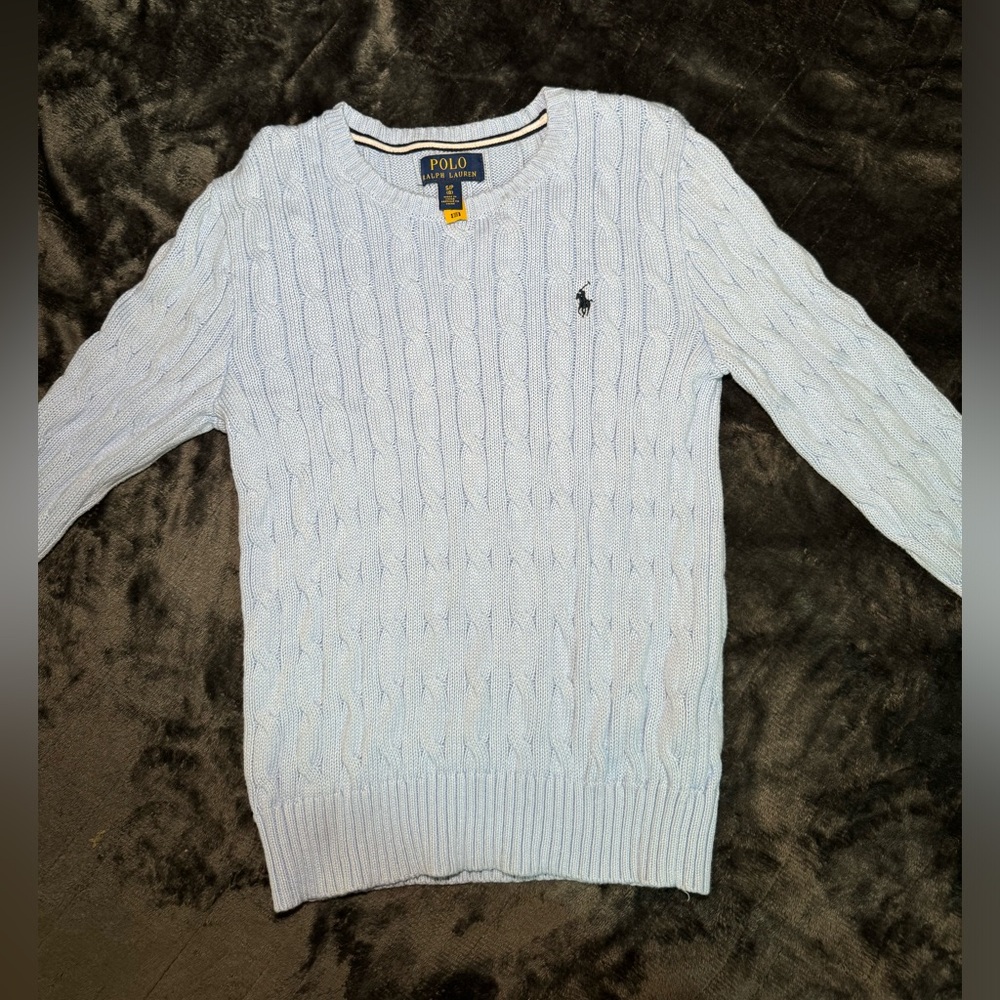Boys polo Ralph Lauren sweater size 8